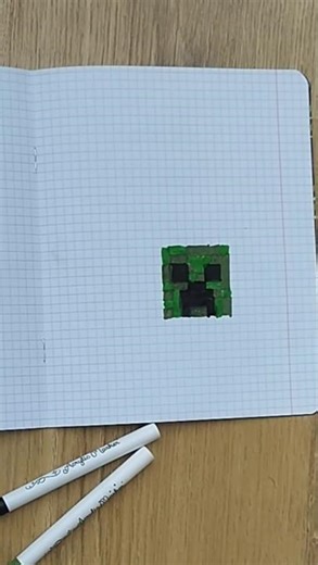 How to draw creeper