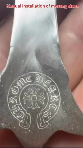 We manually install the Moissanite diamonds in each piece of jewelry. The quality of every product is exceptionally high. #ChromeHearts #ChromeHeartsStyle #ChromeHeartsJewelry #ChromeHeartsInspired #LuxuryStreetwear | Mei Luo