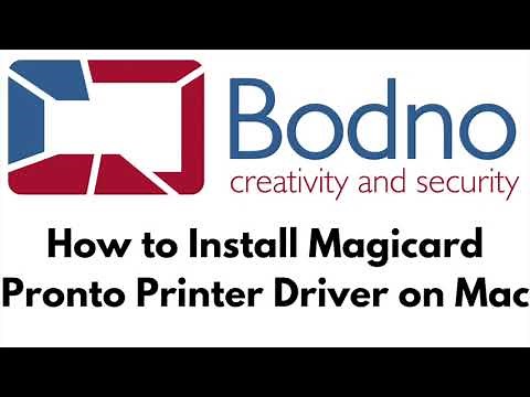 How to install Magicard Driver on Mac
