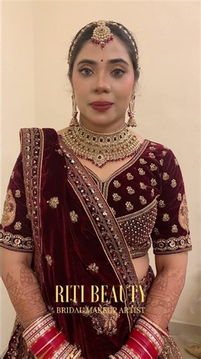 Traditional North Indian Bridal Look | HD Makeup by Riti Beauty