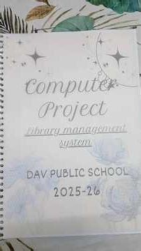 computer project|"Library management system"|Class 11| #cbse #pythonprogramming