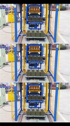 How to turn loose building materials into high-hardness bricks via hydraulic vibration.#brickmaking