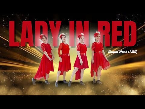 Lady In Red - Line Dance Advanced NC2S | Simon Ward