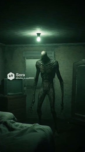 Monster caught on Camera in VHS Tape not a scary jumpscare #sora #soralife #fypyoutube
