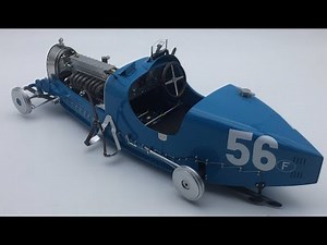 Building MFH 1/12 Bugatti Type 35 1928 Targa Florio : Step 21 - Complete