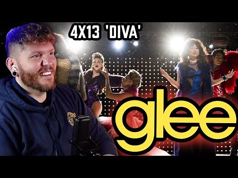 First time watching GLEE 4x13 'DIVA' REACTION