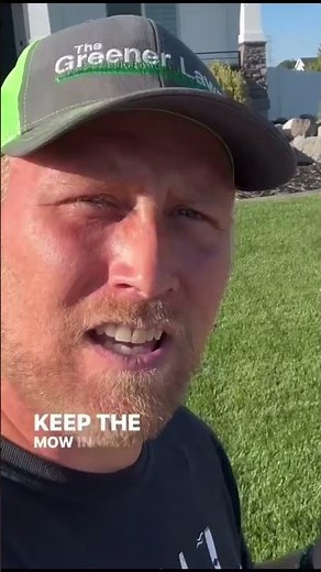 How Do You Mow During OverSeeding?