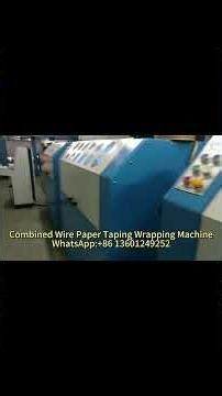 Wire and Cable Combined Paper Taping Covering Wrapping Line