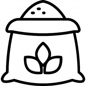 Bread flour Isolated Vector icon which can easily modify or edit