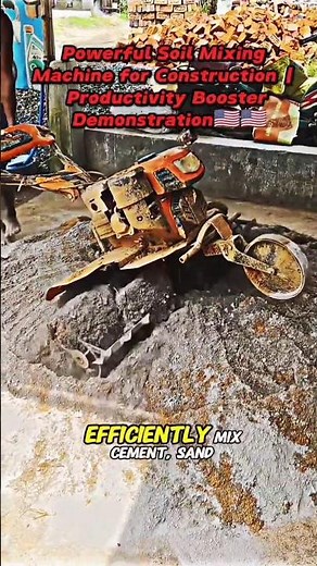 Powerful Soil Mixing Machine for Construction | Productivity Booster Demonstration🇺🇸
