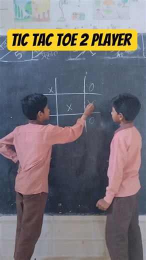 Tic tac Toe 2 player 🎯✍️ #viralnow #education #tictactoe #activity