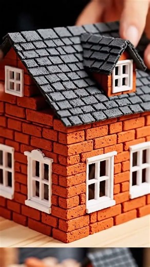 "Watch This Brick Mini House Transform: Unbelievable Tiny Home Building DIY!"