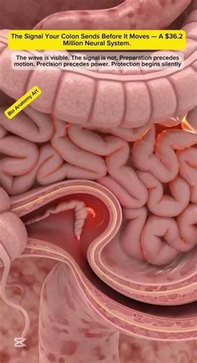 The Signal Your Colon Sends Before It Moves — A $36.2 Million Neural System