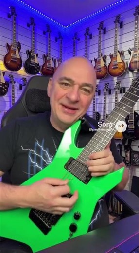 I AM THE BALDY SHREDDER THIS GUITAR IS ONLY $49 AT GUITAR HUT (SORA AI) SPOOF ONLY