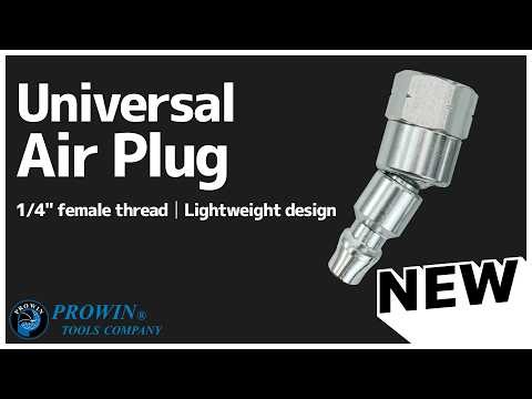 Prowin 1/4" Female Thread Universal Swivel Quick Plug | PFS-20JS