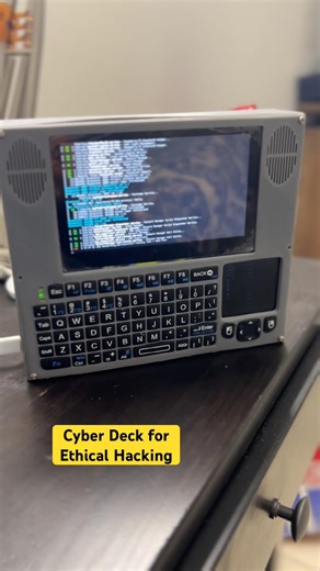DIY Cyber Deck: My Portable Ethical Hacking Setup