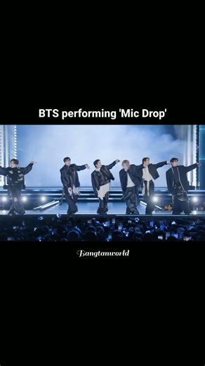 BTS 'Mic Drop' performance! ✨...