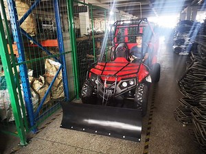 [Hot Item] Farm UTV with Trailer and Snow Cave Shovel 3000W Electric UTV