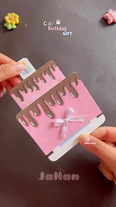 2.5M views · 19K reactions | Birthday gift DIY  #diy #crafting #birthdaycards #handmade #easy #fbyシvideo #fbreelsfypシ゚ #papercraft #giftideas | JaHan Arts Craft | Facebook