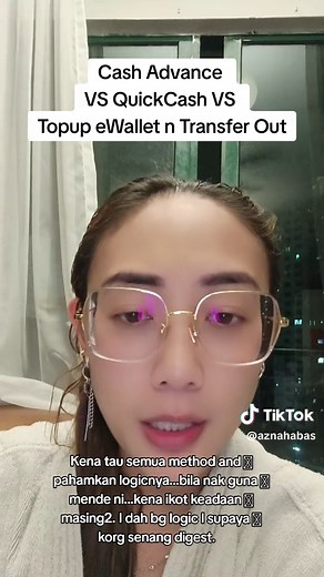 Understanding Cash Advance, Quickcash, and eWallet Topup Methods