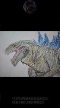 Zilla (Godzilla 1998) #menggambar #drawing #godzilla #godzilla1998 #zilla