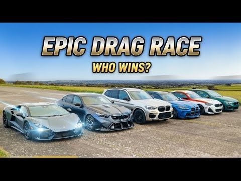 Lambo Revaelto vs BMW: The Ultimate Drag Race Showdown