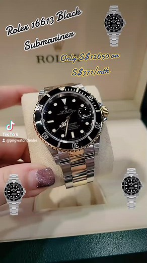 Rolex 16613 Black Submariner - Parklane Shopping Mall