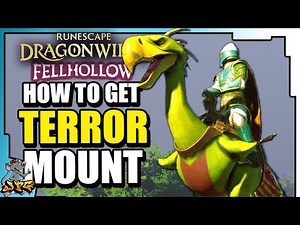 RUNESCAPE DragonWilds - How To Get New MOUNTS! Unlock The Terror Bird! Fellhollow Update!