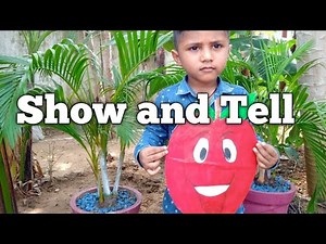 Show and Tell on Apple | Speak about Apple for kids| Speaking skills for kids|