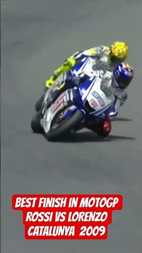 Rossi vs Lorenzo Catalunya 2009 The Last Corner That Shocked MotoGP! 😱