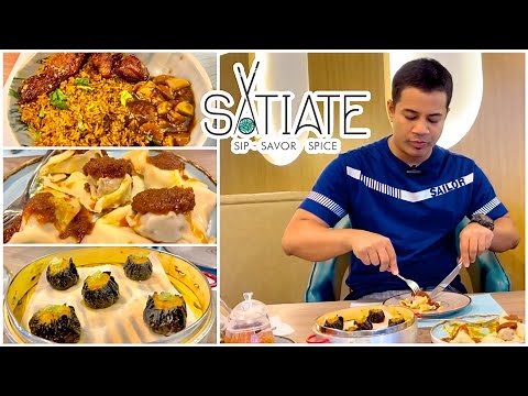 Satiate || Bailey Road || Aesthetic Pan Asian Restaurant at Bailey Road .
