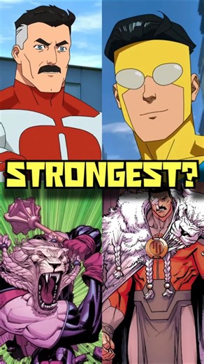 Stronges Viltrumites Ever. #invincible #comics #shorts