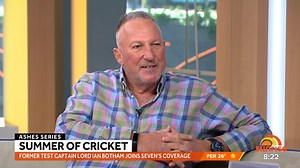 4.5K views · 26 reactions | Exciting news for cricket fans! Former England test captain Lord Ian Botham has joined Channel 7's commentary team for the upcoming Ashes series  7Cricket | Sunrise | Facebook