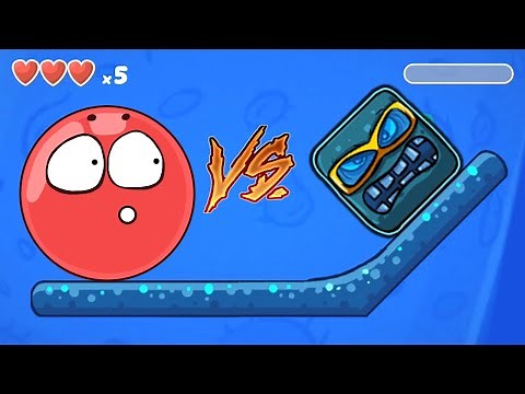 Red Ball 4 - All Levels - Battle for the Moon - Forward to Backwards - Gameplay Red Ball 4