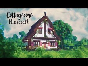 Aesthetic Minecraft Fairytale✨Fairy Cottage 🌸🌿✨Speed Build CIT Ghoulcraft Mizunos ✨Kelpie The Fox