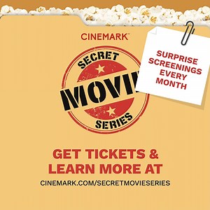 Hint #2 for our September Secret Movie Series! "YOU'LL WANT TO EAT A BABY RUTH WITH YOUR POPCORN WITH THIS ONE!" Get your $5 ticket: cinemark.com/movies/secret-movie-series-september-2022?utm_source=fb&utm_medium=social&utm_campaign=organic-secretmovieseries&utm_content=Organic | Cinemark