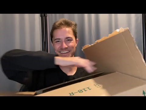 Unboxing and Drawing with My BRAND NEW Drawing Monitor for the First Time (Gaomon PD1161)