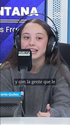 Carla Quílez: "Javier Cámara is first and foremost a great friend, before a colleague on set"