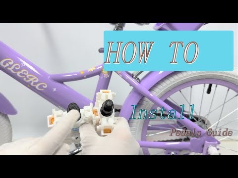 Installing Bike Pedals (Right & Left)