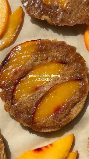 Peach Upside Down Cookies- RECIPE IN DESCRIPTION