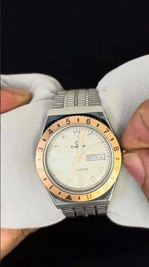 Watch Ladies Date Setting 🔥 Timex Q Quartz 🔥 Dial Rotation + Date & Time (Crown Demo)