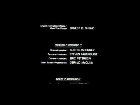TERMINATOR (1984) | End Credits (VHS)