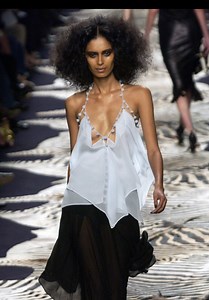 Ujjwala Raut Shines in YSL Spring/Summer 2004 Show