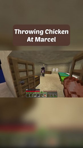 Vanoss Throws Chicken At Marcel