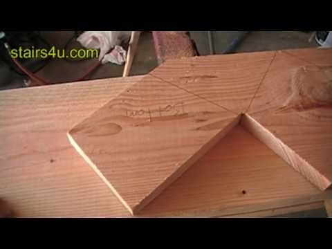 Using A Stair Stringer Pattern To Layout Your Next Stringers