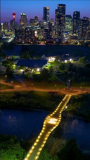 Fort Calgary Drone shot in East Village