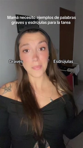Ejemplos de palabras graves y esdrújulas para estudiantes
