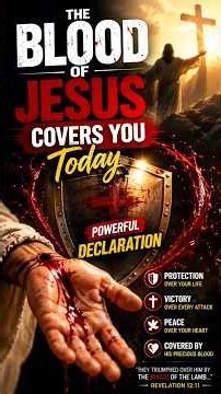 The Power of the Blood of Jesus Over Your Life | Daily Faith Declaration