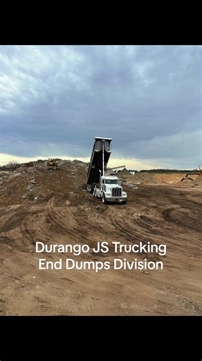 Durango JS Trucking End Dumps Division #trucker #company #fyp #enddump #michigan
