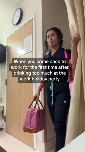 20K views · 310 reactions | When you come back to work after drinking too much at the work party #reels - - - #nurseproblems #nursehumor #nursesoftiktok #healthcareworker #newnurse #nursingschool #nurse #work #workparty #party #nursing | Anna the Nurse | Facebook